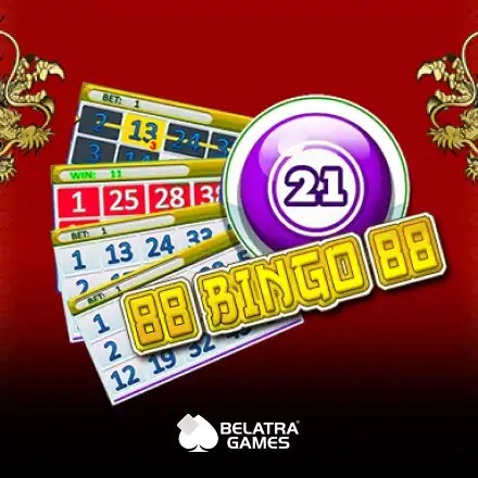 88 Bingo 88 slot visual from Belatra Games available on kyngs-casino.pl
