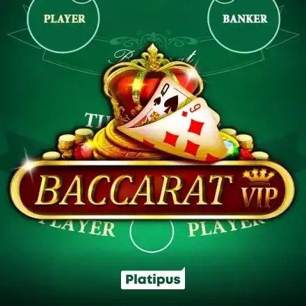 Baccarat VIP slot icon by Platipus, available at Kyngs Casino