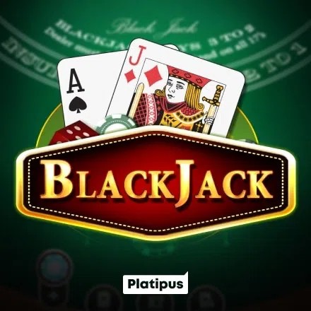 Blackjack by Platipus, showcased at kyngs-casino.pl – game logo