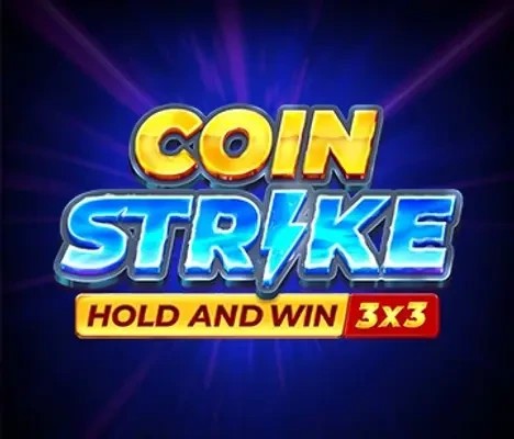 Coin Strike: Hold and Win by Playson, showcased at kyngs-casino.pl – game logo
