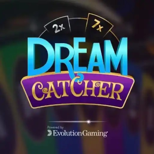 Dream Catcher slot logo by Evolution at Kyngs Casino