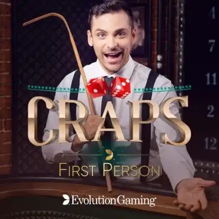 Enjoy First Person Craps by Evolution – logo hosted on kyngs-casino.pl