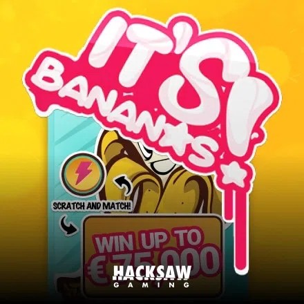 It’s bananas! logo – Lottery by Hacksaw Gaming at Kyngs Casino