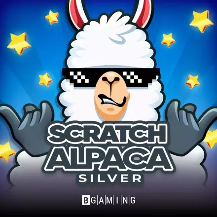 Scratch Alpaca Silver online game logo by BGAMING on kyngs-casino.pl