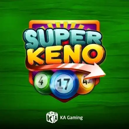 Super Keno logo by KA Gaming Kyngs Casino