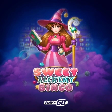 Sweet Alchemy Bingo casino game by Play'n GO – featured logo at Kyngs Casino