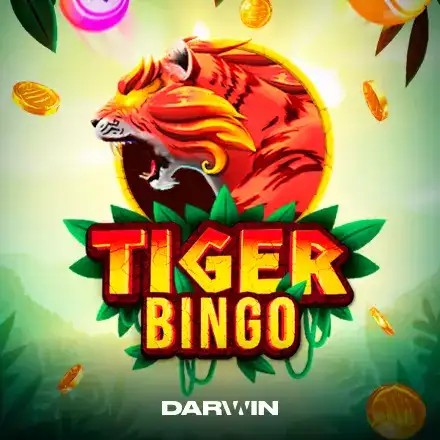 Tiger Bingo logo by Darwin Gaming at Kyngs Casino
